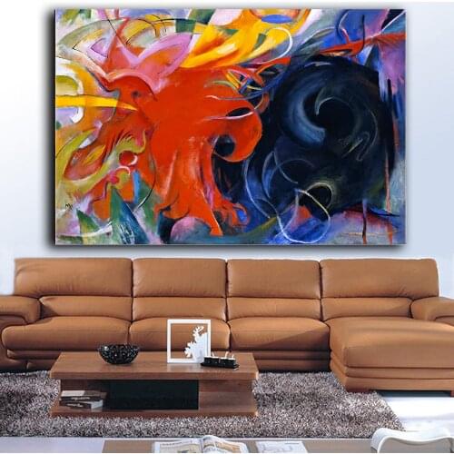 Abstract Colorful Decorative Painting Oil Painting Cuadros Decoracion Dormitorio Wall Art Canvas Nordic Decoration Home Pictures