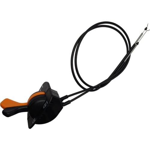 Auto Parts GY20948 Replace Throttle & Choke Cable Twin Control Handles for JD Model 125 145 155C 190C LA120 LA150 LA155 LA175