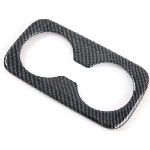 For Hyundai Tucson NX4 2021 2022 Car Rear Seat Water Cup Holder Cover Trim Frame Decoration Accessories