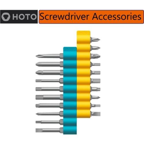 HOTO Replacement Screwdriver Bits For HOTO Straight Handle Electric Screwdriver Replacement S2 Alloy Steel Home DIY