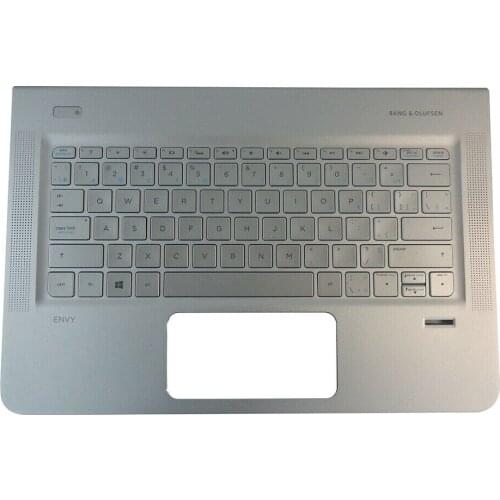 JIANGLUN For HP Envy 13-D 13T-D Silver Palmrest w/ Backlit Keyboard 829305-001