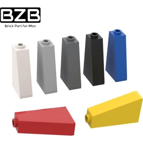 BZB MOC 4460 2x1x375 Degree Slope Brick High Tech Building Block Model Kids Toys DIY Technical Brick Parts Best Gifts