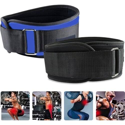 Men Waist Support Belt Adjustable for Deep Squat Weight Lifting Sports Training XR-Hot