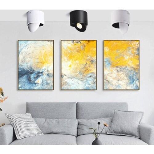 Dimmable Surface Mounted LED COB Downlight 5W/7W/9W/15W LED Lamp AC85V-265V Ceiling Spot Light with LED Driver White/Warm White