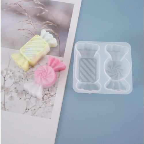 Sugar Candy Shaped Silicone Resin Molds UV Resin Molds DIY Handcraft Jewelry Accessories Jewelry Moulds