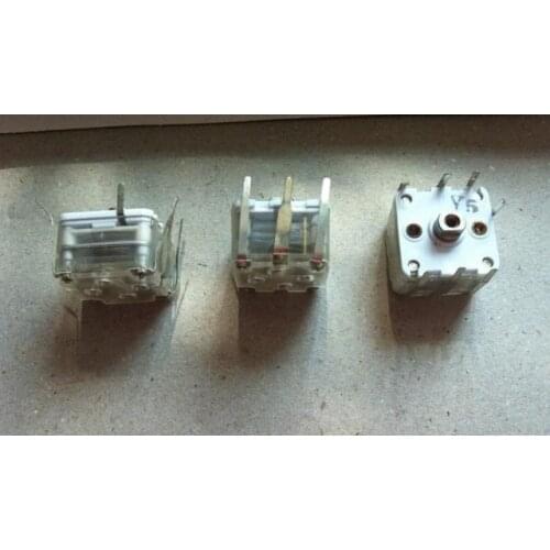 Tuner capacitor 443DF quadruple variable capacitor 14.45x20x20mm quadruple variable capacitor