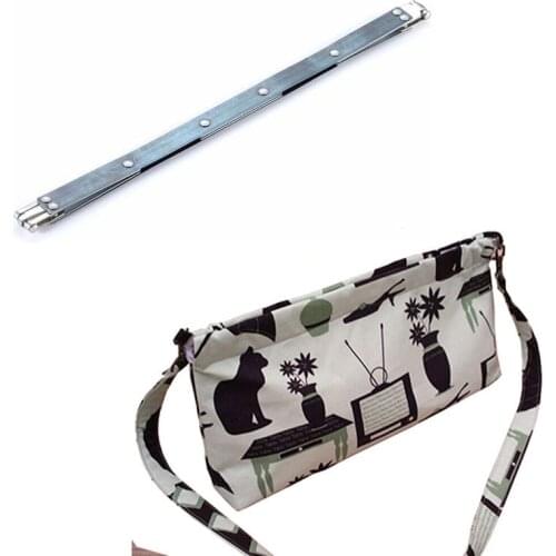 Internal Flex purse frame,Hexagon Flex frame,(13cm~40cm), Leather craft tool