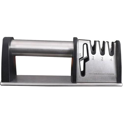Four in one Multi function New SHARPENER QUICK sharpener scissors sharpener boning knife sharpener Carpenters tools Fruit knife