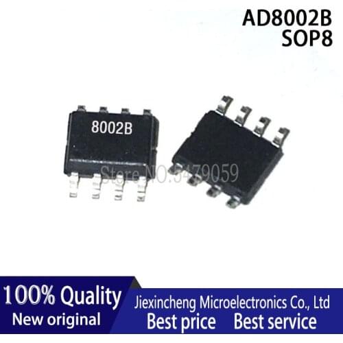 50PCS AD8002B 8002B BA10358F-E2 10358 HK24C02 24C02 MT3101 M24C02-WMN6TP 24C02WP SOP8 New original