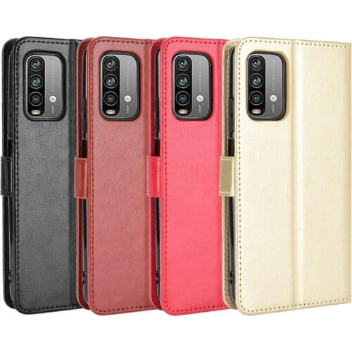 PU Leather Wallet Bag for Xiaomi Redmi 9T 9 Power Redmi9 Redmi9T Red Mi 9T 9 T Card Slot Mobile Phone Case Cover