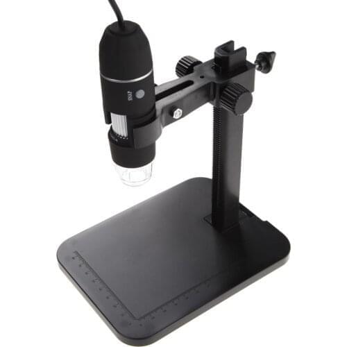 1000X 8 LED 2MP Digital USB Microscope Microscopio Magnifier Electronic Stereo USB Endoscope Camera+Lift Stand Dropship