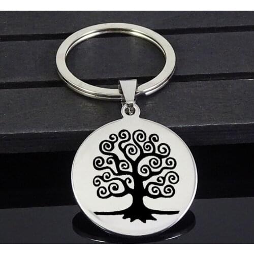 Tree of Life KeyChain Jewelry Cute Family Tree Key Ring For Women Girl