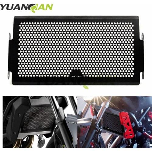 For Yamaha Mt07 Mt-07 FZ07 FZ-07 MT 07 2014-2018 XSR700 radiator protective cover Guards Radiator Grille Cover Protecter