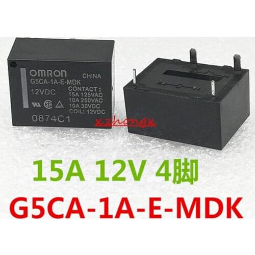 G5CA-1A-E 24VDC 12VDC 6VDC G5CA-1A4-E 5VDC G5CA-1A-E-MDK