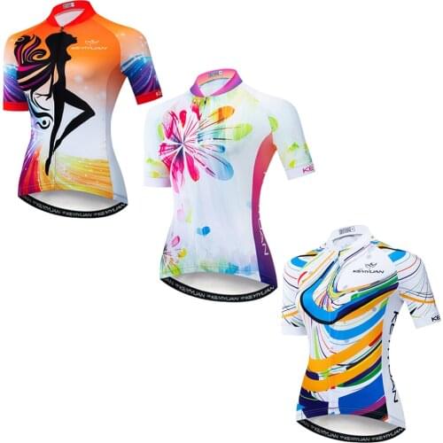 KEYIYUAN 2021 Men Professional Cycling Jersey Short Sleeve Shirt Reflective Zipper with Pocket Radtrikot Moletom Maillots Trikot