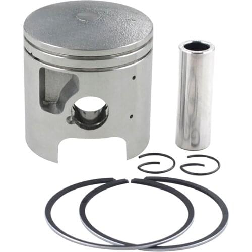 Motorcycle Size 56mm STD +25 +50 +100 Piston Rings Kit For Kawasaki KDX125 KDX 125 1990- 1999