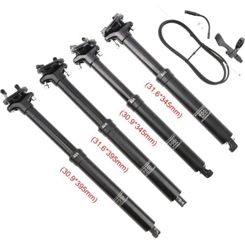 KS EXA 900i Dropper Seatpost 30.9/31.6mm Mountain Bike Wire Control Hydraulic Lifting Seat Tube Internal Routing Seat Post Parts