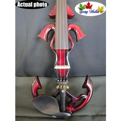 Newly model crazy -3 SONG Brand art streamline 4/4 electric violin #10496