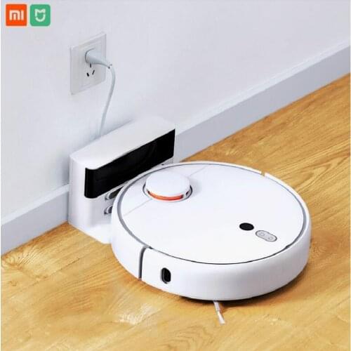 Original Xiaomi Mijia Vacuum Cleaner 1S for Home Automatic Sweeping Charge Smart Planned WIFI APP Remote Control Dust Cleaner