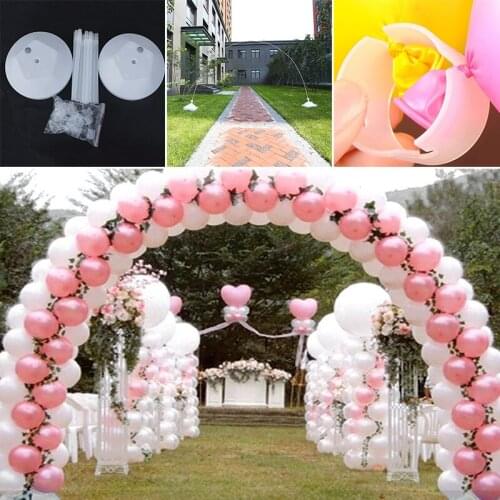Balloon Arch Stand Base Pot Kit Clip Connector Birthday Balloons Accessories Wedding&Party Celebration Decoration Party Supplies