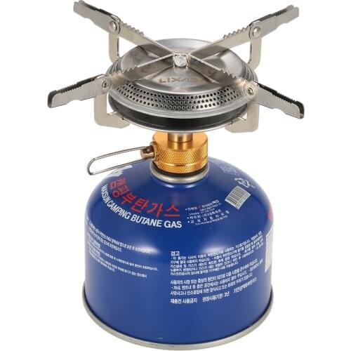 Lixada 3500W Outdoor Camping Gas Stove Ultralight Folding Hiking Picnic Cooking Gas Burner Camping Equipment Supplies 캠핑용품