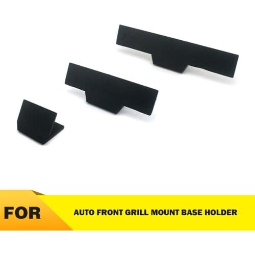 Universal DIY Auto front Grill grille mount base holder support for car brand own design logo badge emblem sticker decals