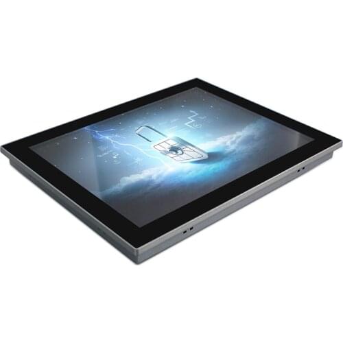 Ip65 15 inch Fanless Mini Industrial panel PC touch screen support windows 7 / windows10 system