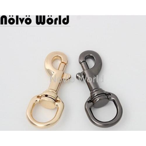 10-50 pieces 4 colors 57*15mm 5/8" new products bag chain hanger metal snap hook for DIY woman shouldbag purse parts
