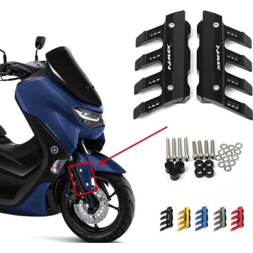 Motorcycle CNC Aluminum Front Fender Anti-Fall Slider Protector Mudguard Cover Protection Accessories For Yamaha NMAX155 NMAX125