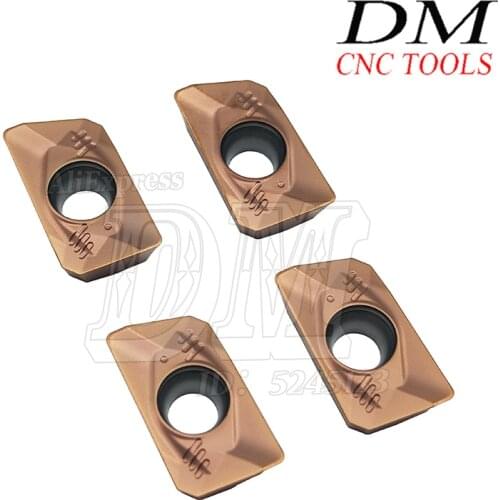 APMT1604PDER-FM Carbide Insert Milling Insert is Suitable for Processing Hardened Steel for BAP400R Right-angle Milling Cutter