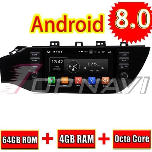 Topnavi Android 8.0 Octa Core Car Autoradio Player for KIA K2/RIO 2017-2018 Stereo GPS Navigation 2 Din Magnitol Stereo NO DVD