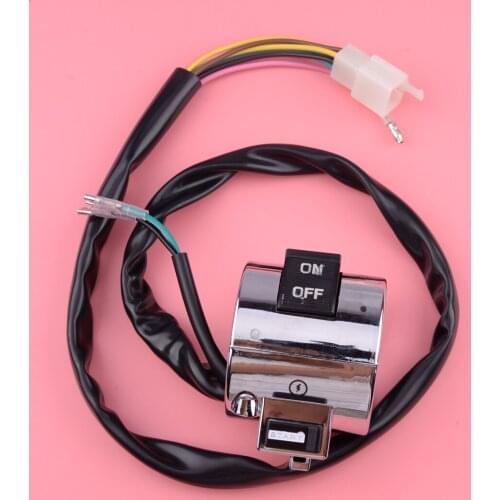 DWCX Motorcycle Right Handlebar Switch Start Unit Fit for 50 125cc BENZHOU YIYING ZNEN ZN50QT-H-20