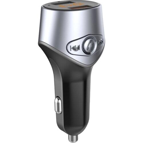 FM Transmitter Bluetooth Receiver Audio Player Handsfree Wireless Ports AUX