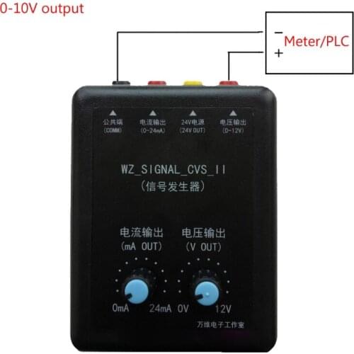 4-20mA 0-10v Signal Generator 24V Current Voltage Transmitter Signal Simulation