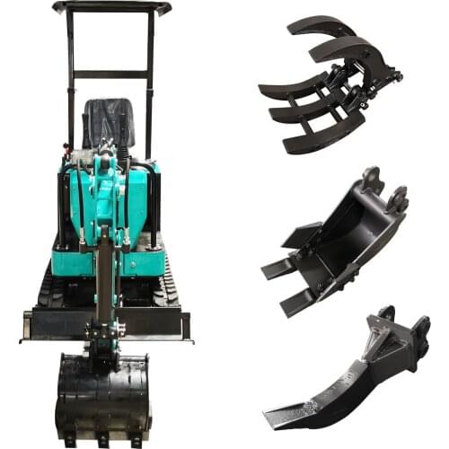 Hot Sale Mini Excavator EURO 5 Personal Use 1 TON Small Digger For Sale