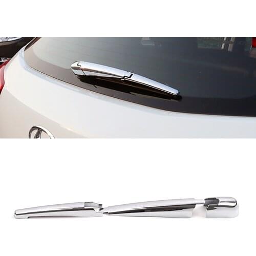 For Hyundai Creta IX25 2016-2018 Chrome Rear Window Wiper Cover Trim Tail Windscreen Glass Wiper Decoration Protector Sticker