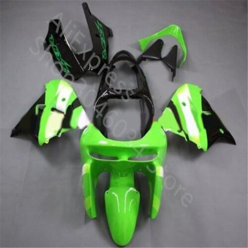 Custom motorcycle For Kawasaki Fairing Ninja ZX9R 1998 1999 ZX-9R 98-99 ZX 9R ABS green black Fairing kit