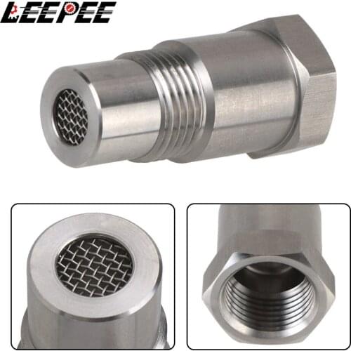 LEEPEE M18X1.5 Oxygen O2 Sensor Exhaust Gas Oxygen Sensor Automobiles Sensors Car Fix Check Engine Light Eliminator Adapter