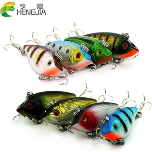 Whosale 200pcs Fishing Lures VIB Plastic Hard Bait 5CM 6G 8#hooks 2 hooks fishing tackle fresh water pesca fishing tackles