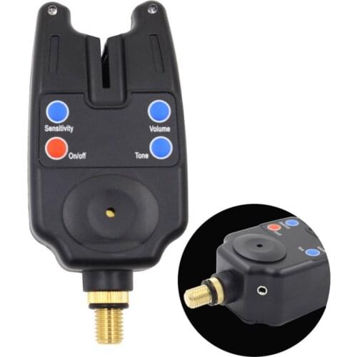 Night Fishing Strike Alert LED Luminous Alarm Lightweight Fishing Rod Warning Light Durable FishingTool Waterproof Bait Reminder