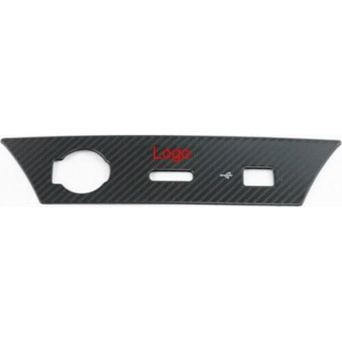 Tonlinker 1PCS DIY Car Styling ABS matte air conditioner button frame sticker Cover Case Stickers for FORD KUGA 2017 Accessories