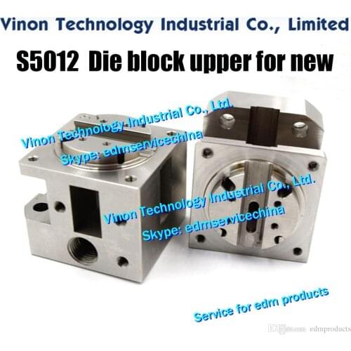 S5012 Die block upper for new type AWT 3082519 for Sodic k AQ325L,AQ535L,AQ360L series wire cut machines (stainless steel type)