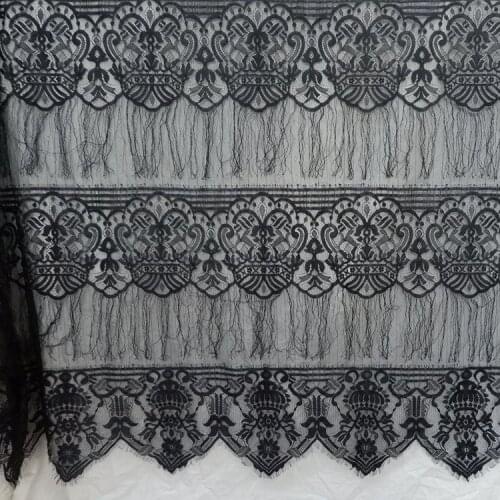 High-end clothing small tassel mesh yarn eyelash lace clothing accessories wedding cheongsam dress DIY material