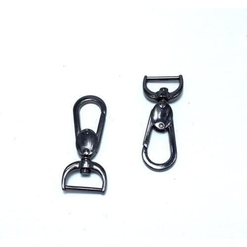 3/4 inch (20mm) Gunmetal Swivel Snap hook Purse hook