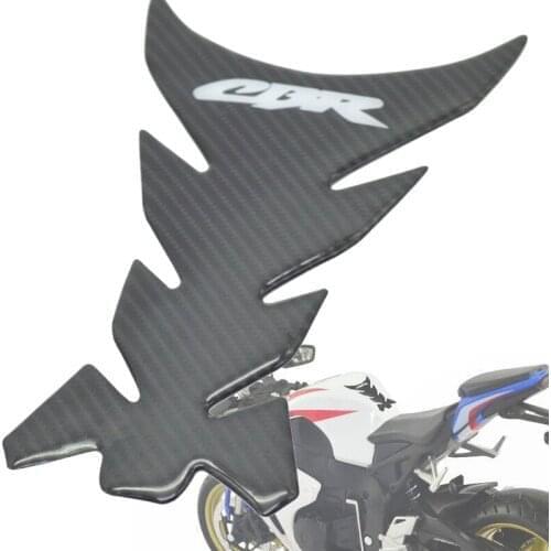 3D Carbon Look Motorcycle Tank Pad Protector Decal Stickers Case for Honda CB400 CB1300 XL1000 Varadero CBF600 Tank Sticker