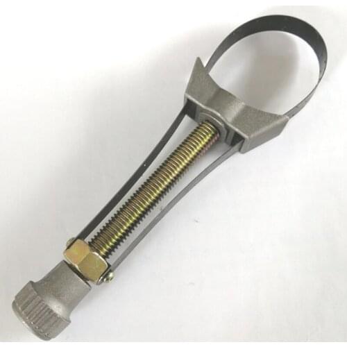 60mm-120mm Car Auto Oil Filter Removal Tool Strap Wrench Diameter Adjustable