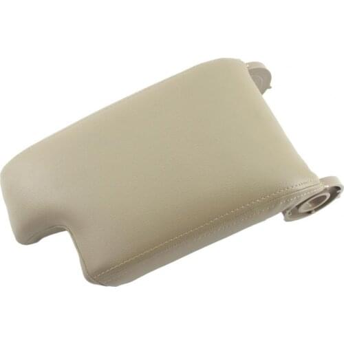 Car Center Console Box Faux Leather Armrest Cover Protective Cushion Mat Soft Pad for BMW E46 1999-2004 Models