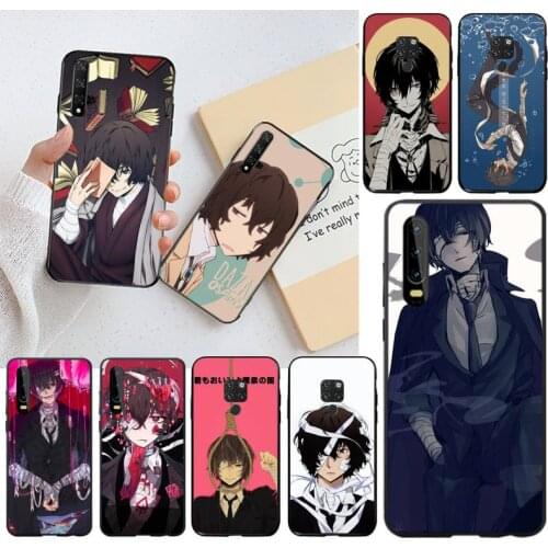 Anime Bungou Stray Dogs Dazai Osamu Phone Case for Huawei P40 P30 P20 lite Pro Mate 30 20 Pro P Smart 2020 prime