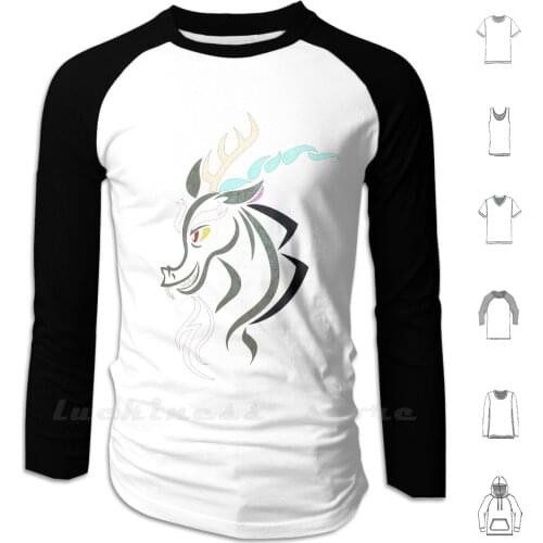 Discord Tribal Hoodies Long Sleeve My Little Ponies Friendship Magic Discord Q Star Mlp Fim