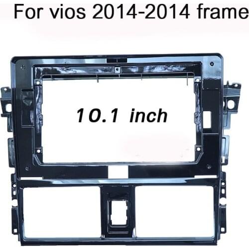 For Toyota Vios 2014 2015 2016 Central control modification host panel Android navigation frame